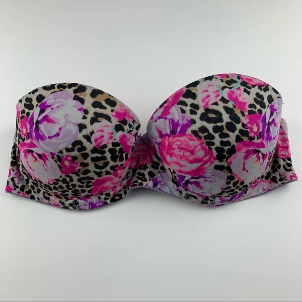 PINK Victoria’s Secret Multi-Way Push-Up Bra 32B #3040
